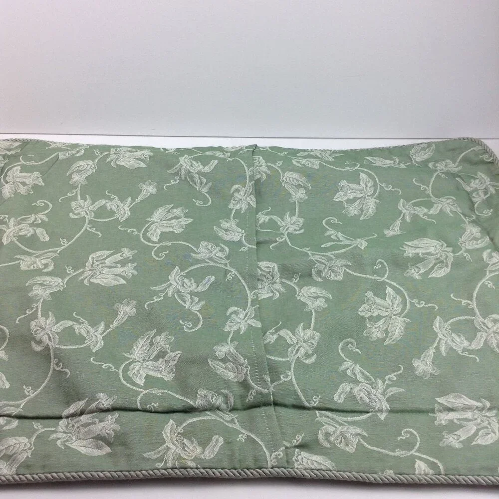 Divatex Home Fashions Standard Pillow Shams Green 29